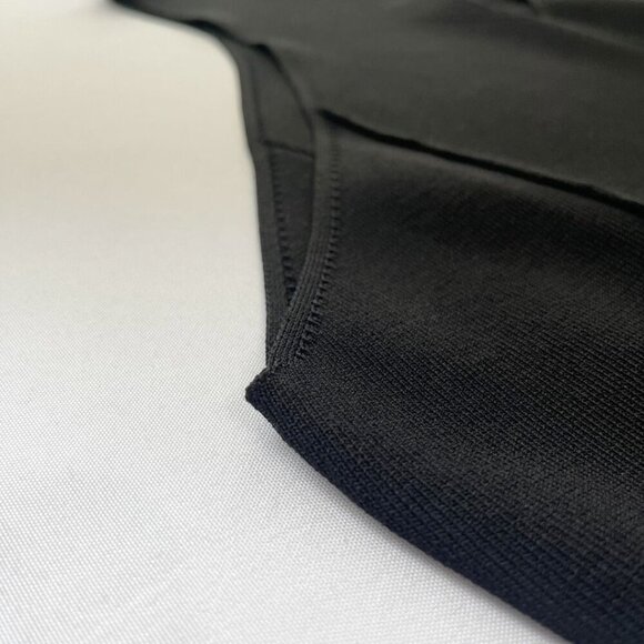 NWOT HOUSE OF HARLOW 1960 BLACK STRETCH KNIT MAXI DRESS - XL - Picture 7 of 11